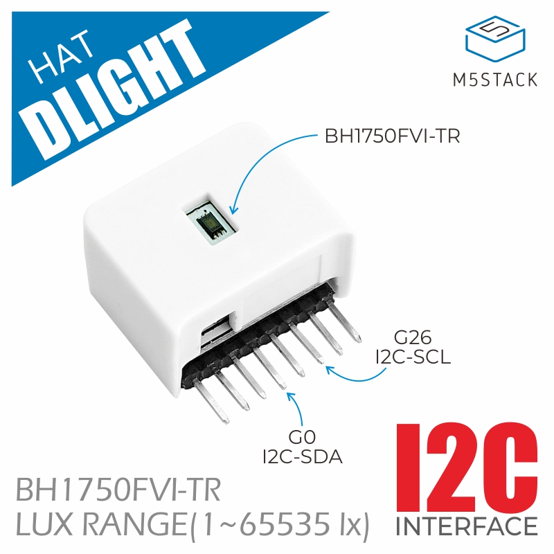 M5Stickc - M5StickC HAT - Ambient Light Sensor
