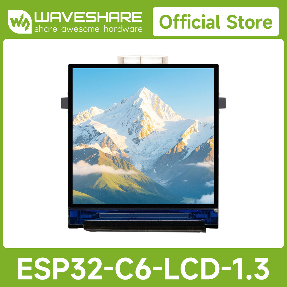 Waveshare Esp32 - Waveshare ESP32-C6 1.3-inch LCD Display Development