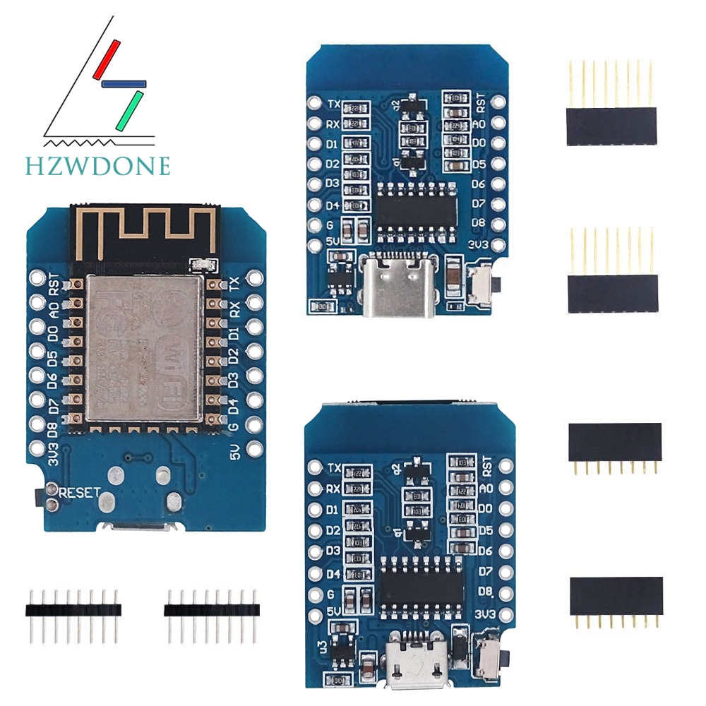 Nodemcuv2 - Type-C Micro USB D1 Mini NodeMcu