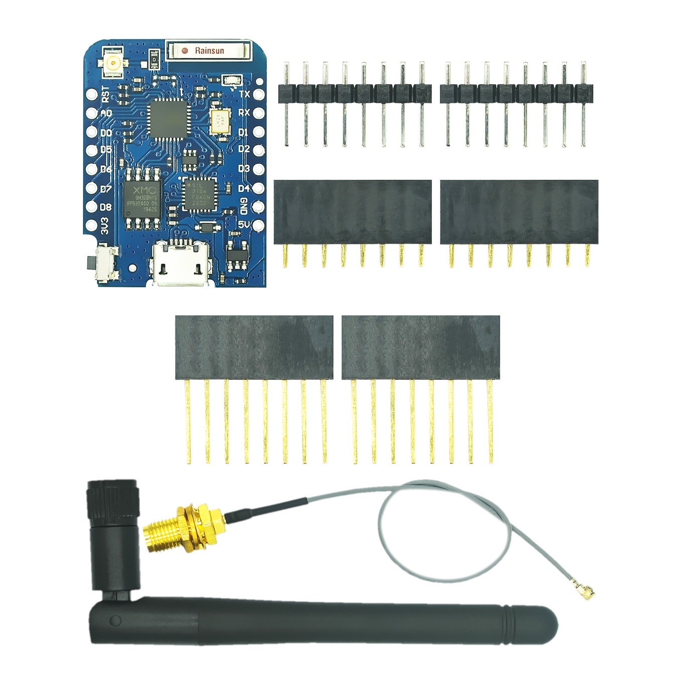 WEMOS D1 Mini Pro 4M 16M Bytes - Wemos D1 ulasan dan harga
