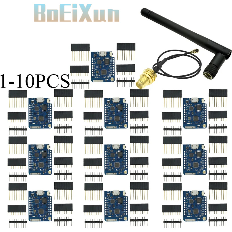 1-10pcs WEMOS D1 Mini Pro ESP8 - D1 Mini Pro ulasan dan harga