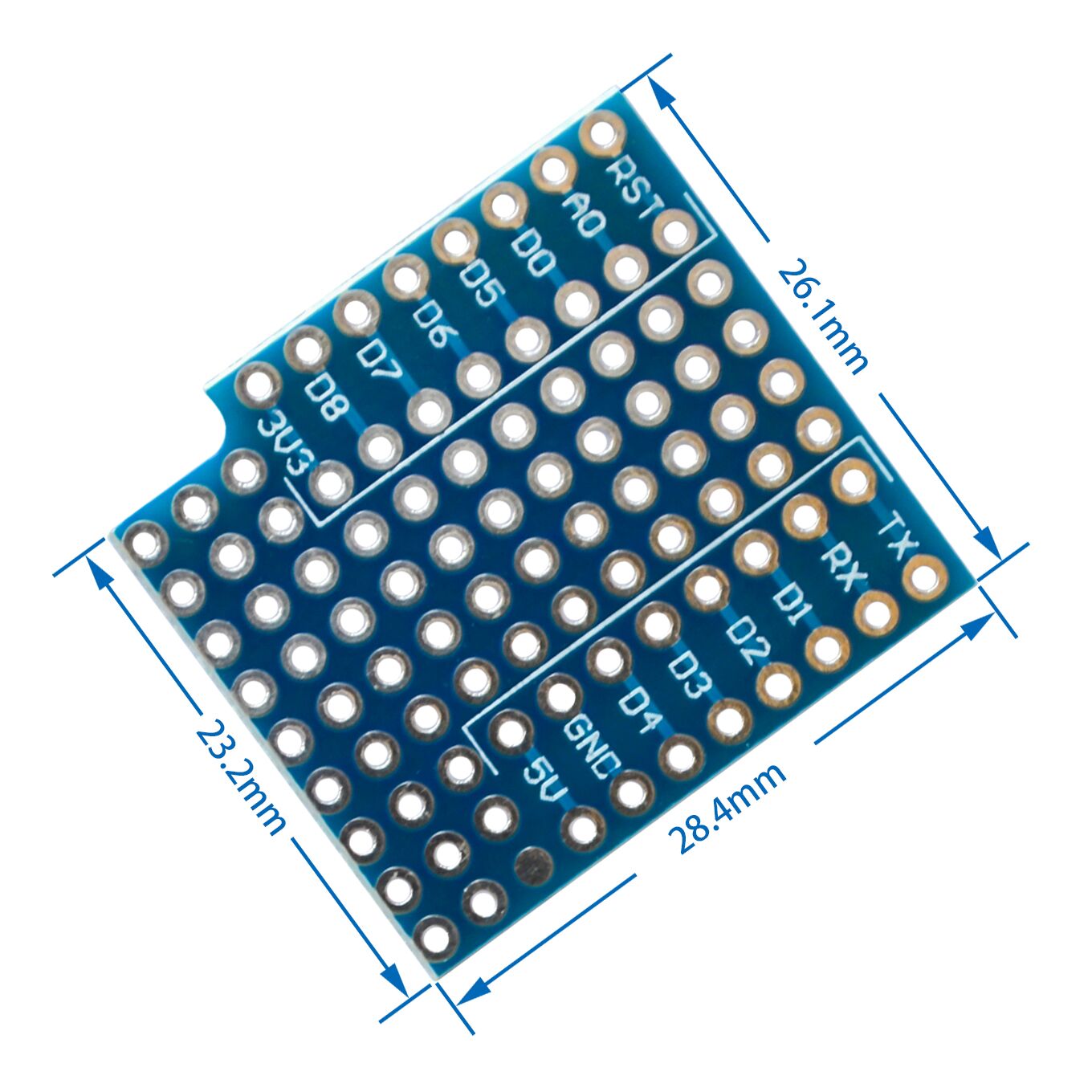 10PCS/LOT Breadboard Expansion - Wemos D1 ulasan dan harga
