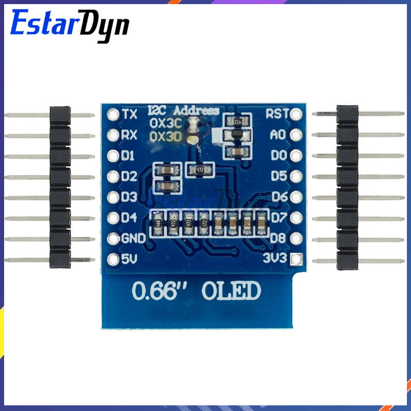 0.66 inch OLED LED LCD Dispaly - Wemos D1 ulasan dan harga