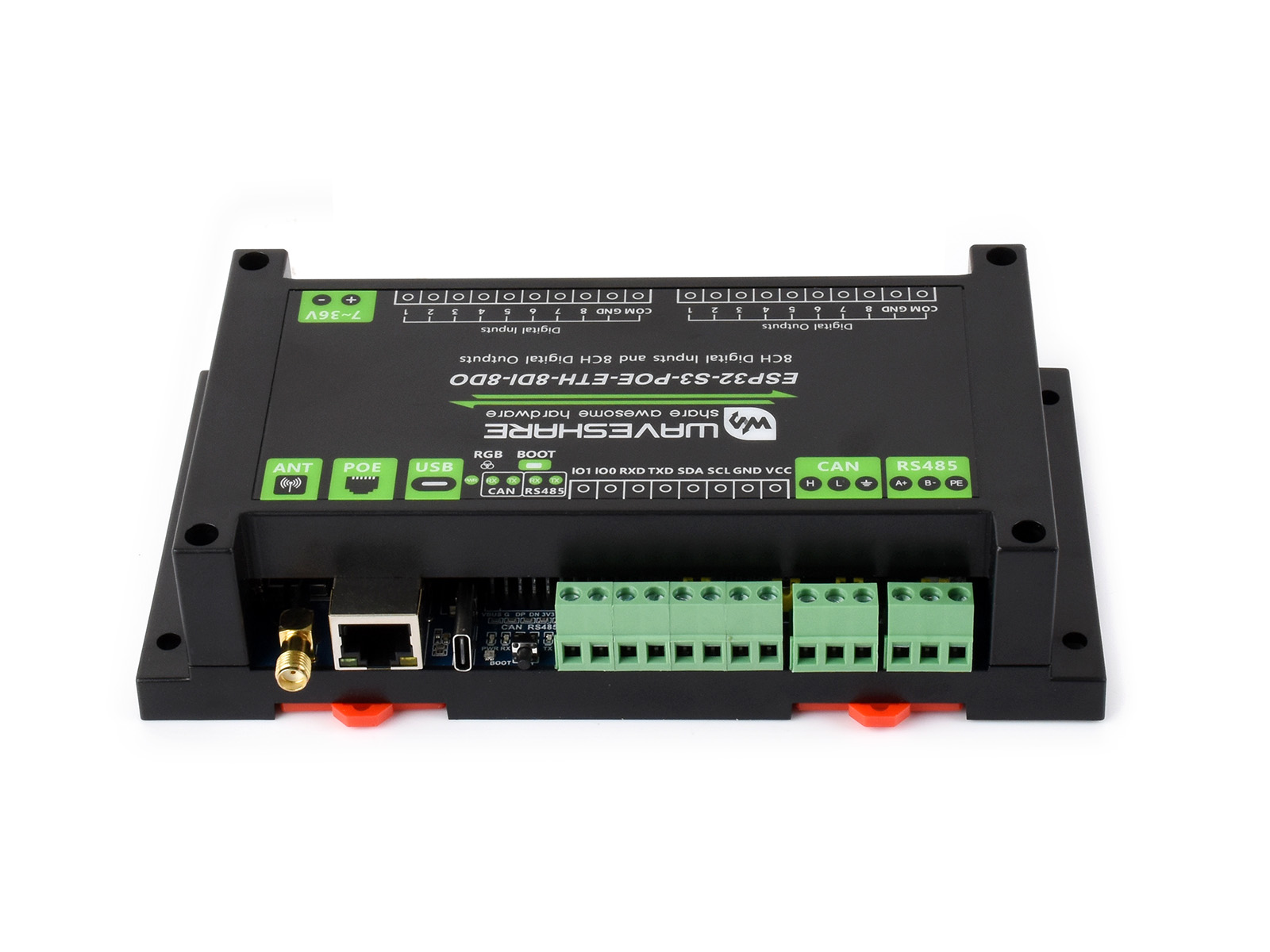 Industrial ESP32-S3 Control Bo - Lolin S3 ulasan dan harga