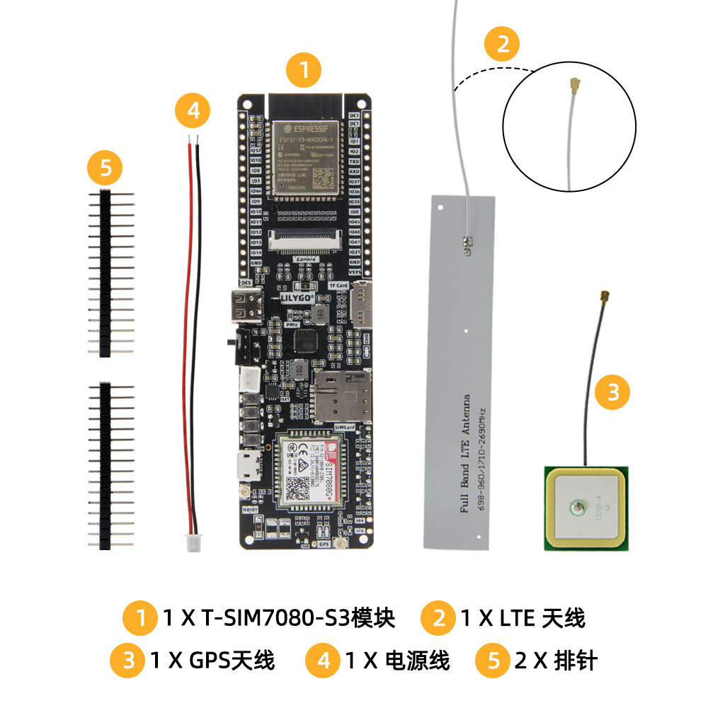 LILYGO T-SIM7080G-S3 ESP32-S3  - Lolin S3 ulasan dan harga