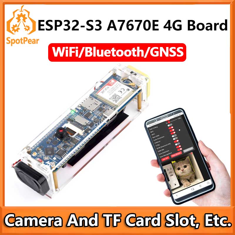 Waveshare ESP32-S3 A7670E 4G d - Lolin S3 ulasan dan harga