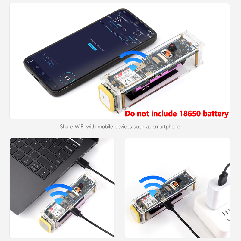 Waveshare ESP32-S3 A7670E 4G d - Lolin S3 ulasan dan harga
