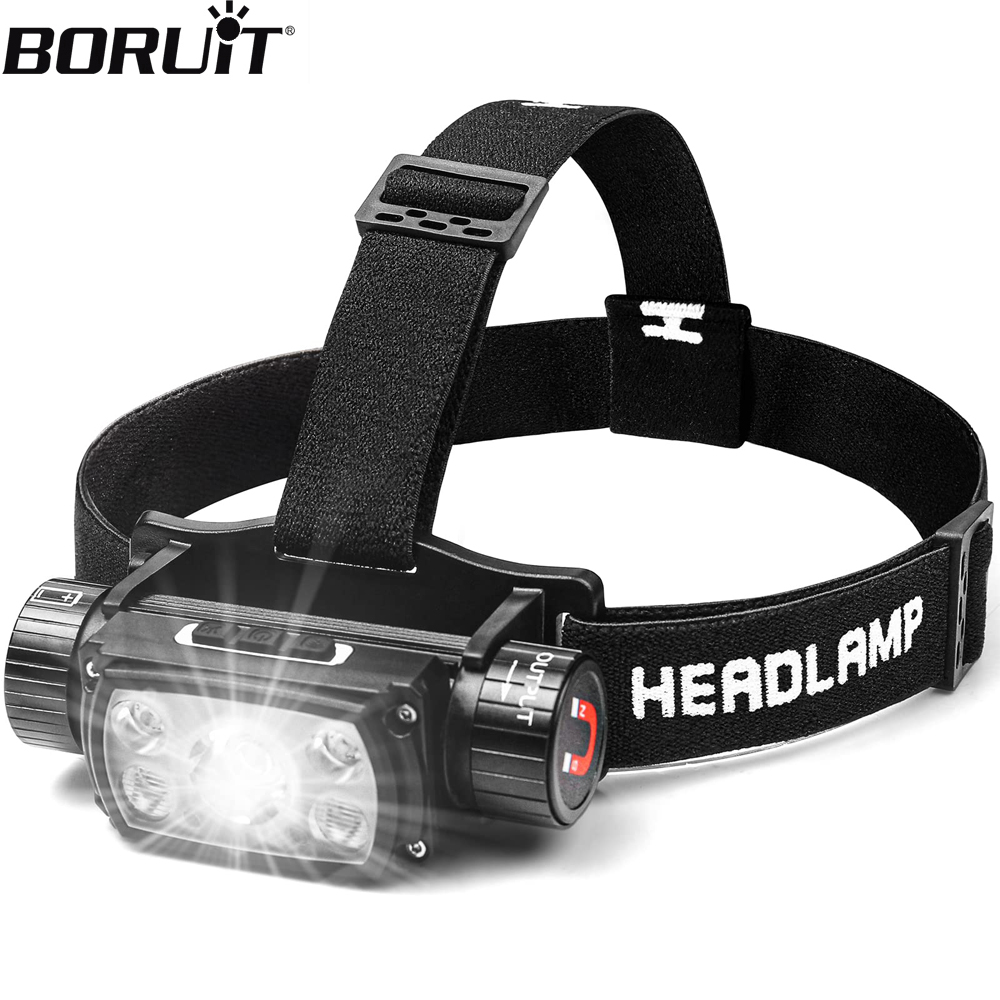 BORUiT XHP50 LED Headlamp 2000 - Lolin D32 ulasan dan harga