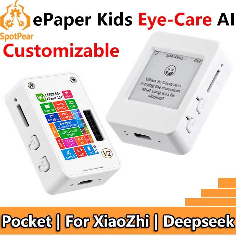 ESP32-S3 AI 1.54inch e-Paper A - Lolin S3 ulasan dan harga