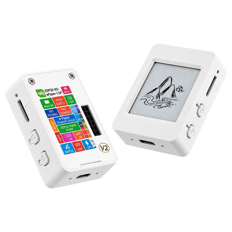 ESP32-S3 AI 1.54inch e-Paper A - Lolin S3 ulasan dan harga
