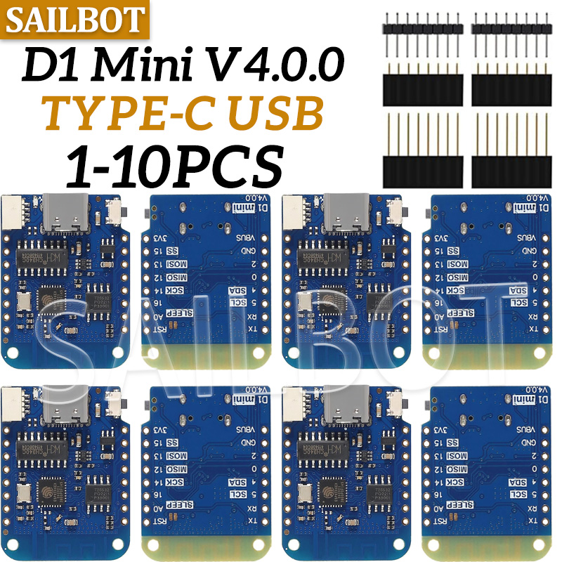 1-10PCS WeMos D1 Mini ESP8266  - Wemos D1 ulasan dan harga