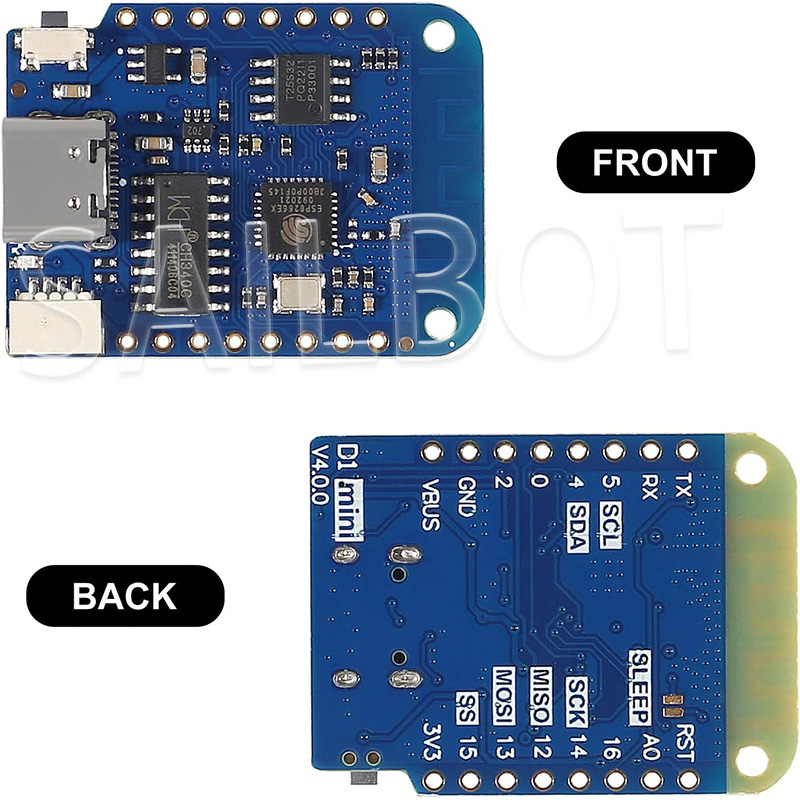 1-10PCS WeMos D1 Mini ESP8266  - Wemos D1 ulasan dan harga
