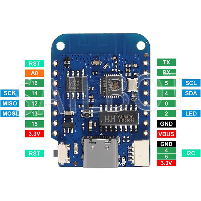 1-10PCS WeMos D1 Mini ESP8266  - Wemos D1 ulasan dan harga