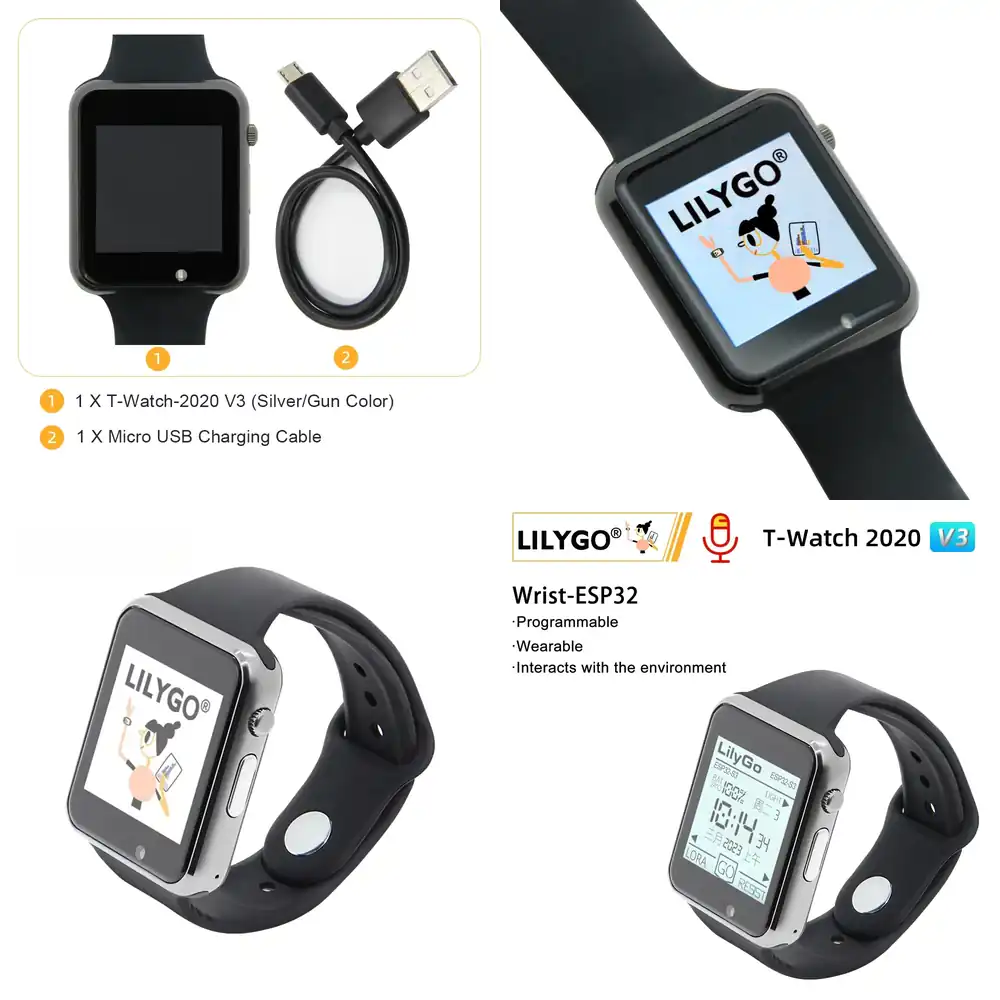 LILYGO TTGO T-Watch 2020 V3 47 - Ttgo T Watch ulasan dan harga