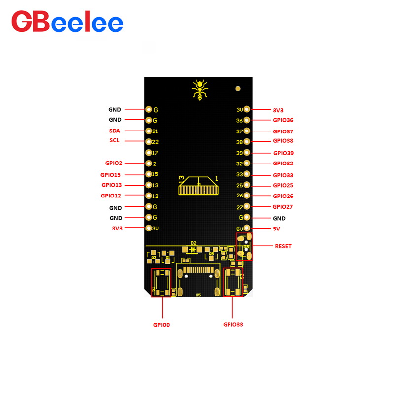 2PCS GBeelee BL-MZ-A009 TTGO T - Ttgo Tdisplay ulasan dan harga