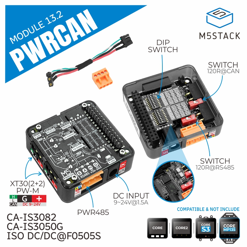 M5Stack Official PWRCAN 13.2 M - M5Stack ulasan dan harga