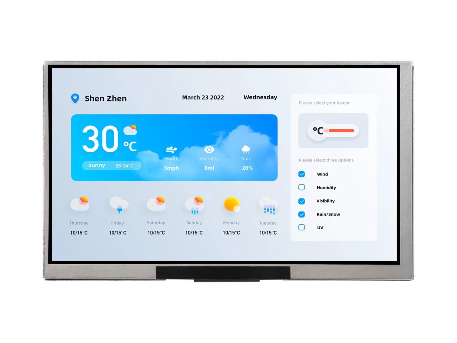Waveshare ESP32-S3 7inch Displ - Waveshare Esp32 ulasan dan harga