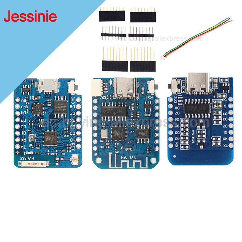 WeMos LOLIN D1 Mini Pro NodeMc - D1 Mini Pro ulasan dan harga