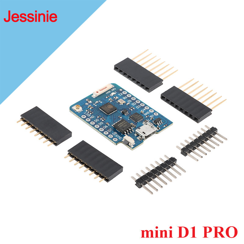 WeMos LOLIN D1 Mini Pro NodeMc - D1 Mini Pro ulasan dan harga
