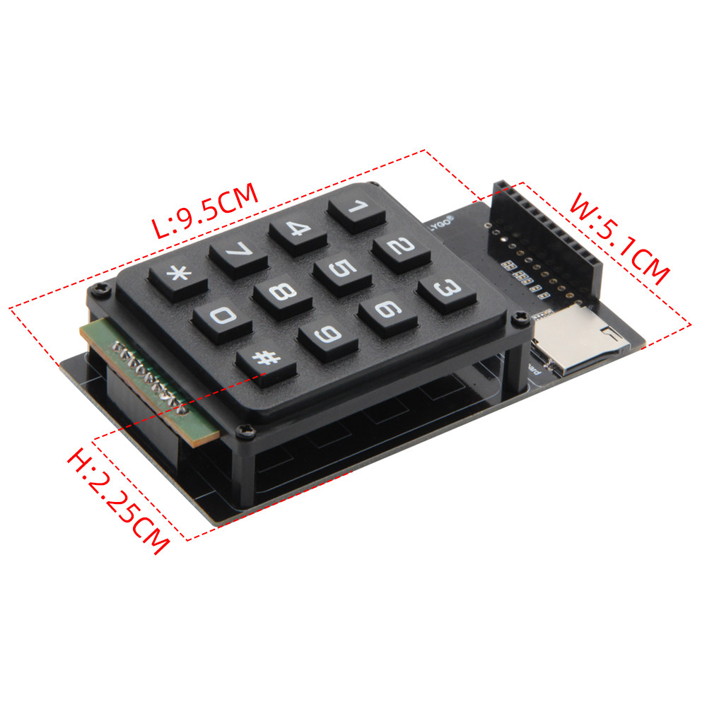 TTGO T-Display Keyboard Expans - Ttgo Tdisplay ulasan dan harga
