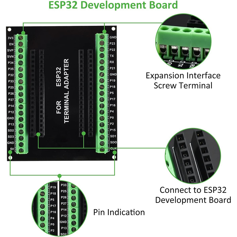 3pcs 38PIN ESP32 Breakout Boar - Nodemcu 32S ulasan dan harga