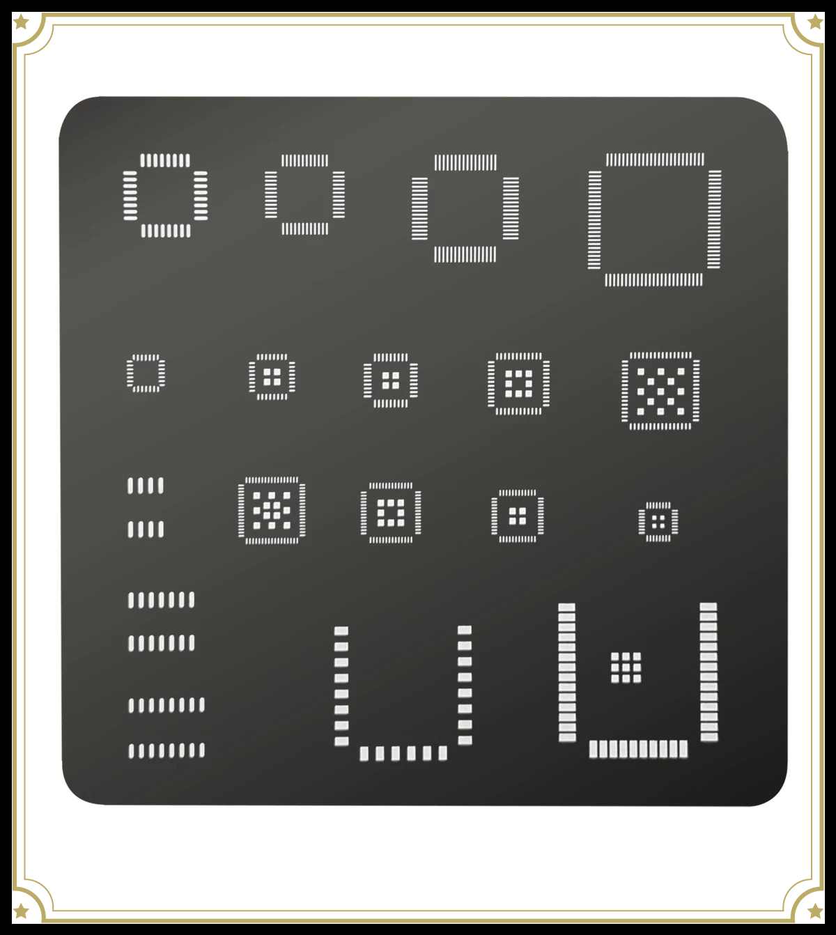 Universal IC Stencil QFP QFN S - Doit Esp32 ulasan dan harga