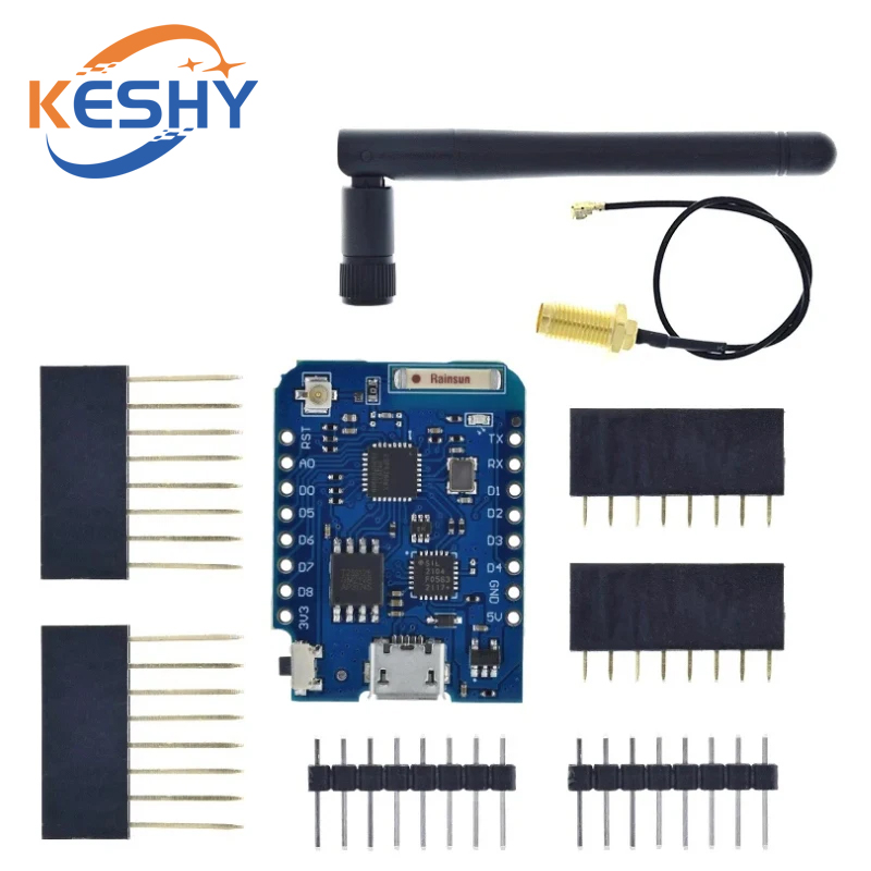 WEMOS D1 Mini Pro 16M Bytes Ex - D1 Mini Pro ulasan dan harga
