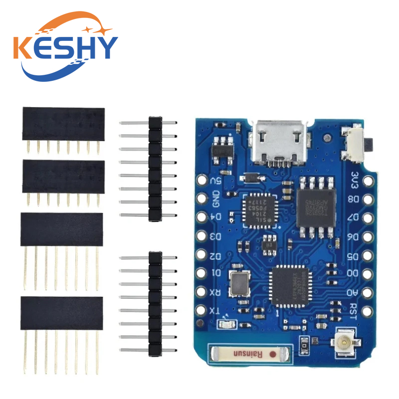 WEMOS D1 Mini Pro 16M Bytes Ex - D1 Mini Pro ulasan dan harga