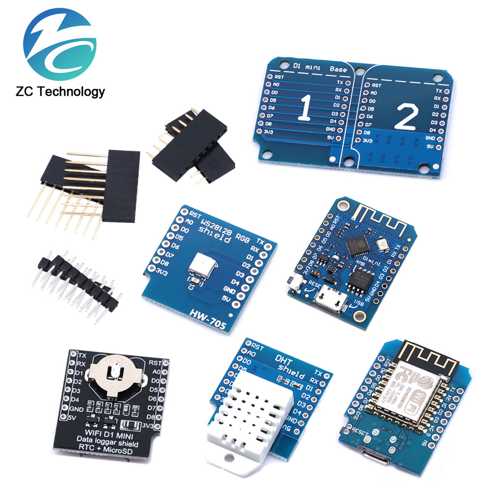 D1 Mini ESP8266 ESP-12F CH340G - Wemos D1 ulasan dan harga