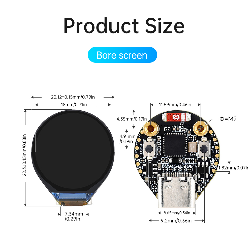 ESP32-C3 IoT Development Board - Ttgo T Watch ulasan dan harga