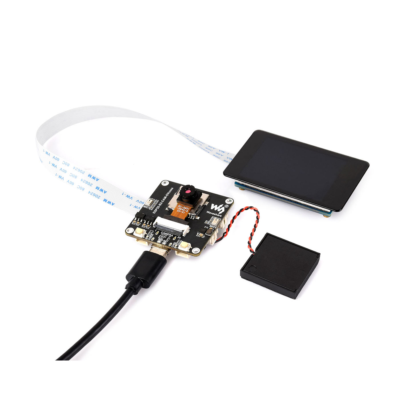 Waveshare ESP32-S3 AIoT Camera - Lolin S3 ulasan dan harga