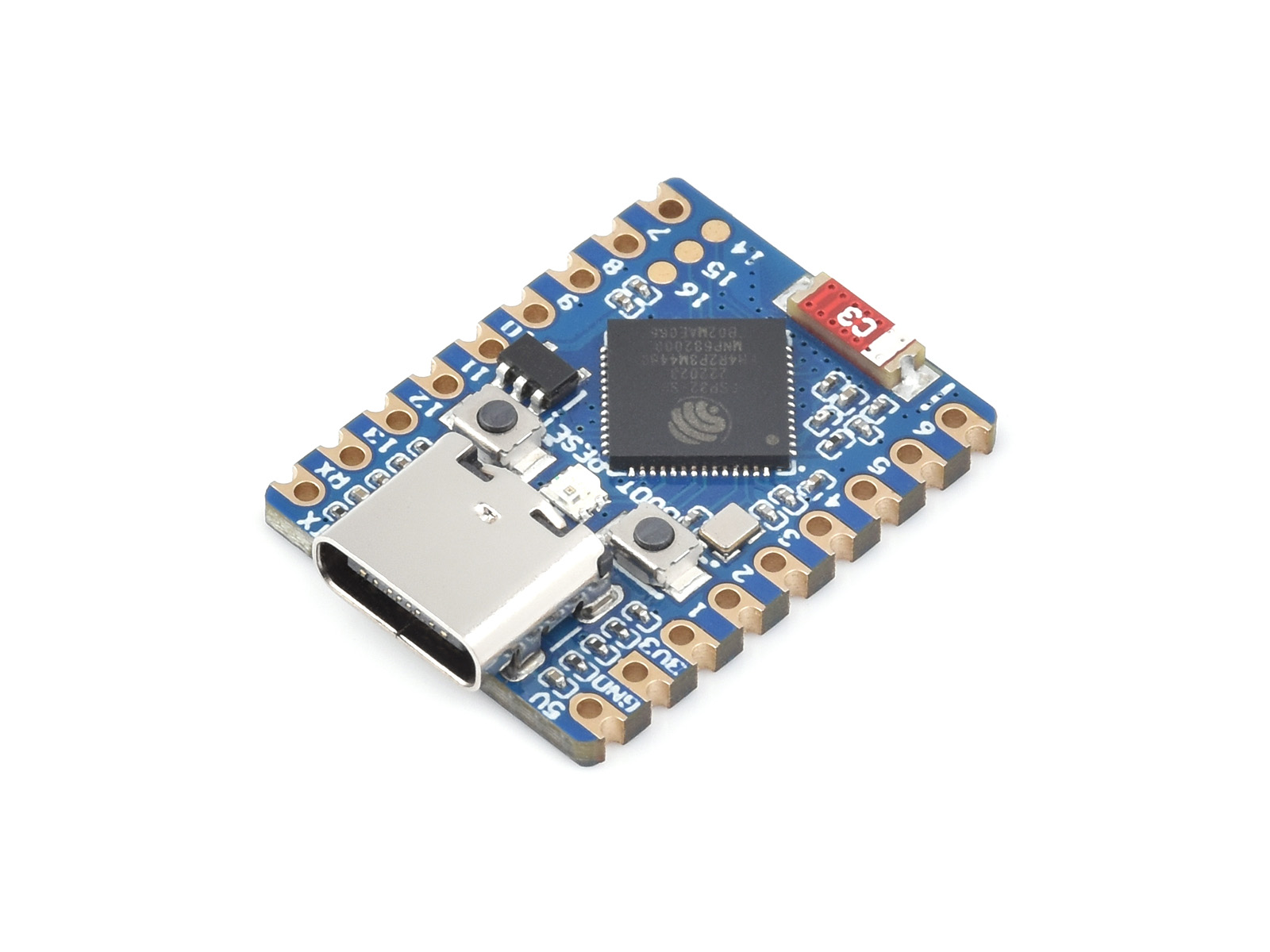 Waveshare ESP32-C3 Zero Mini D - Waveshare Esp32 ulasan dan harga