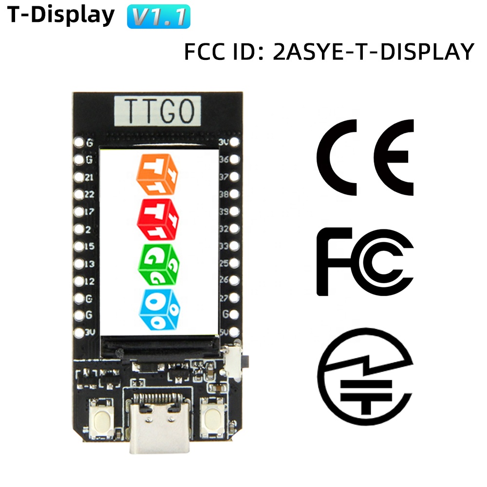 TTGO T-Display ESP32 1.14'' LC - Ttgo Tdisplay ulasan dan harga
