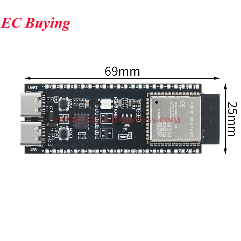 ESP32-S3-DevKitC-N16R8 ESP32S3 - Esp32 S3 Devkitc 1 ulasan dan harga
