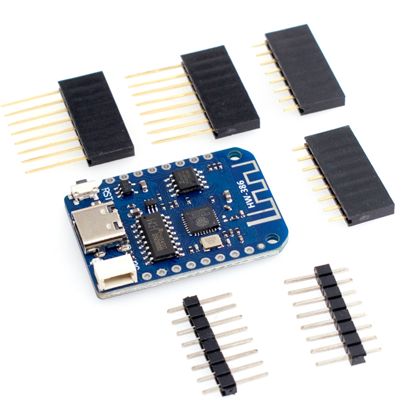 WEMOS D1 Mini V4.0.0 TYPE-C US - Nodemcuv2 ulasan dan harga