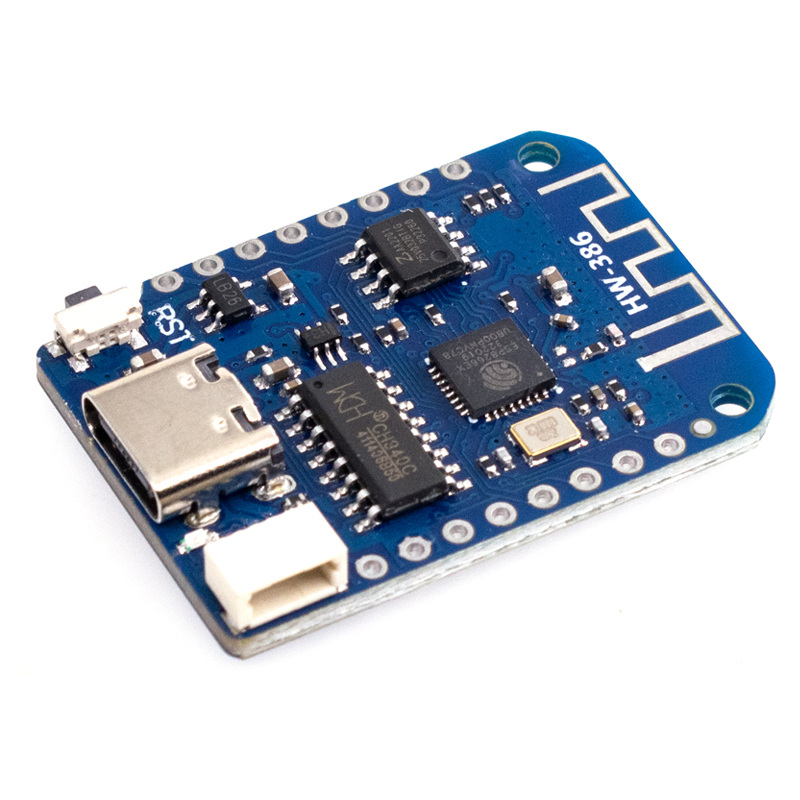 WEMOS D1 Mini V4.0.0 TYPE-C US - Nodemcuv2 ulasan dan harga