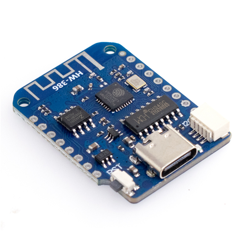 WEMOS D1 Mini V4.0.0 TYPE-C US - Nodemcuv2 ulasan dan harga