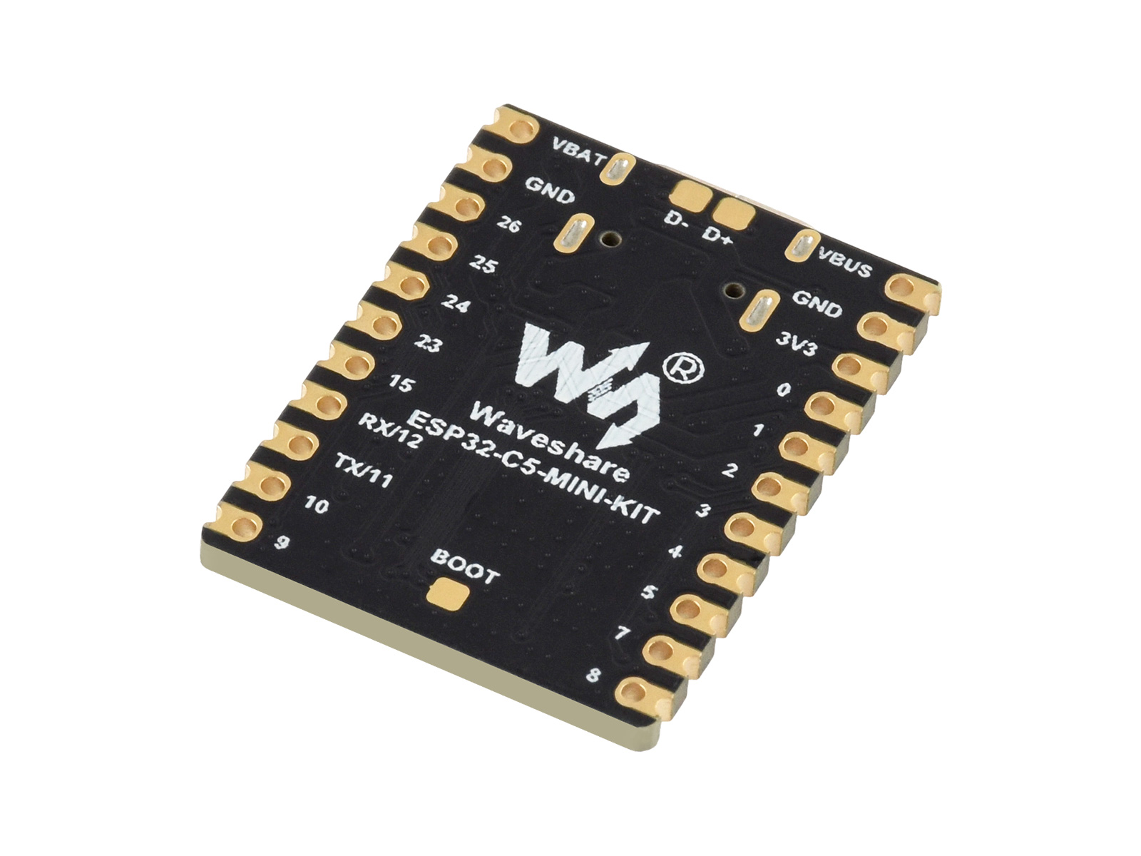 Waveshare ESP32-C5 Mini Dual-b - Waveshare Esp32 ulasan dan harga
