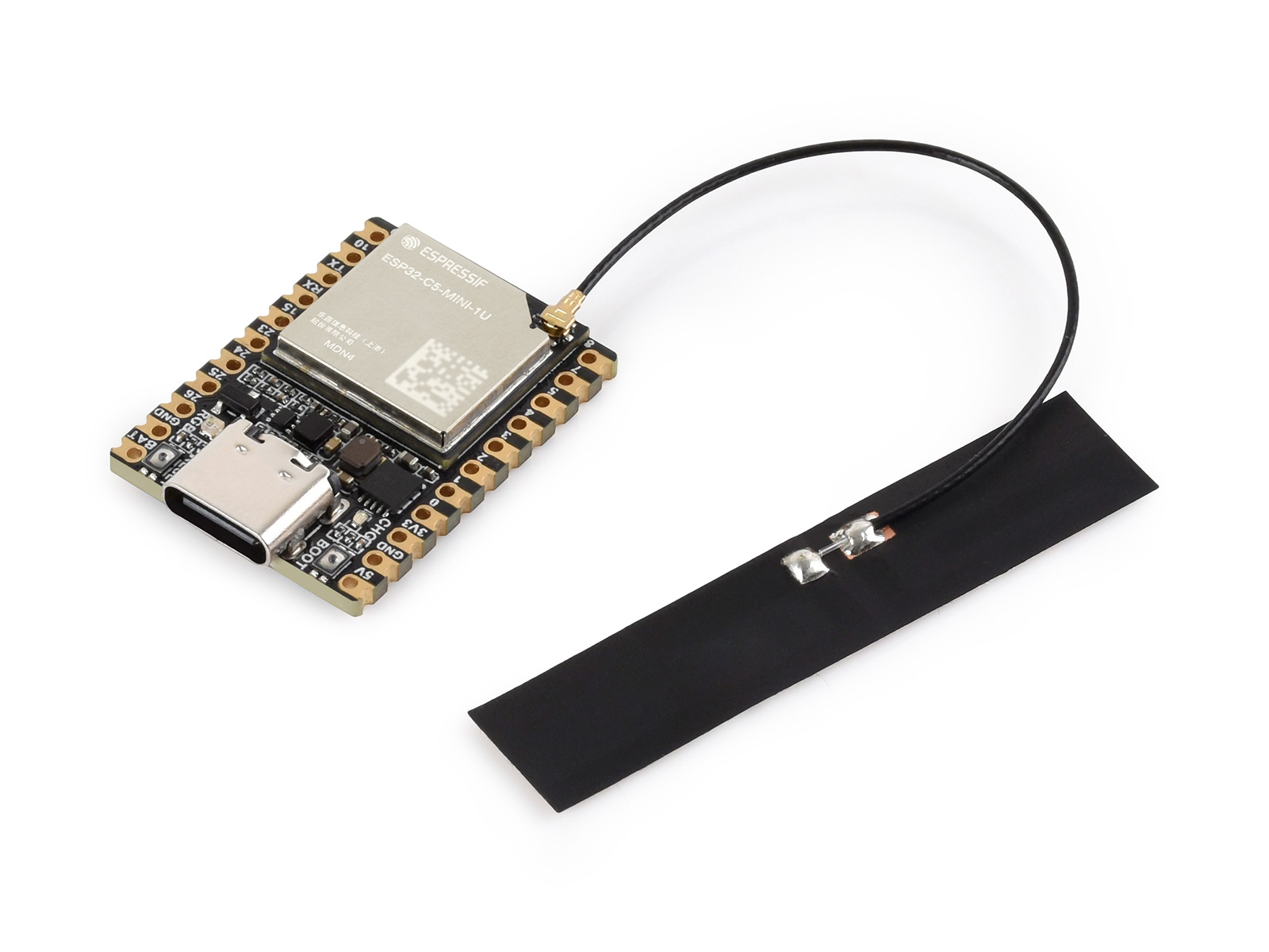 Waveshare ESP32-C5 Mini Dual-b - Waveshare Esp32 ulasan dan harga