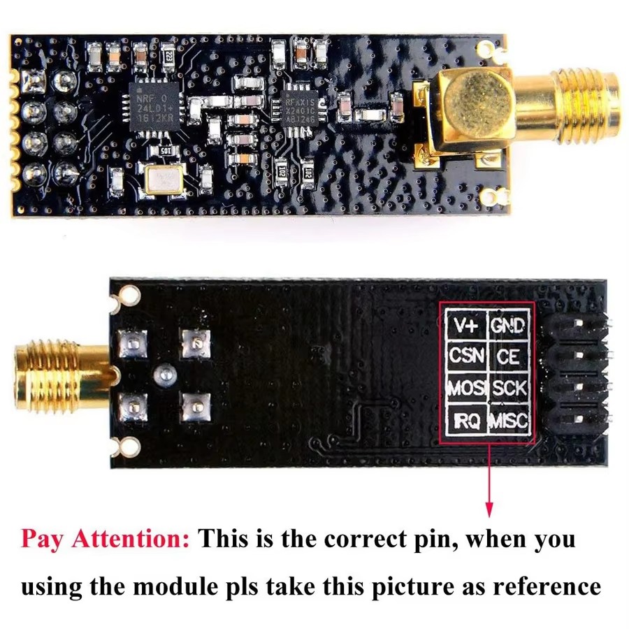 1/2Pc NRF24L01+PA+LNA Wireless - Ttgo T Watch ulasan dan harga