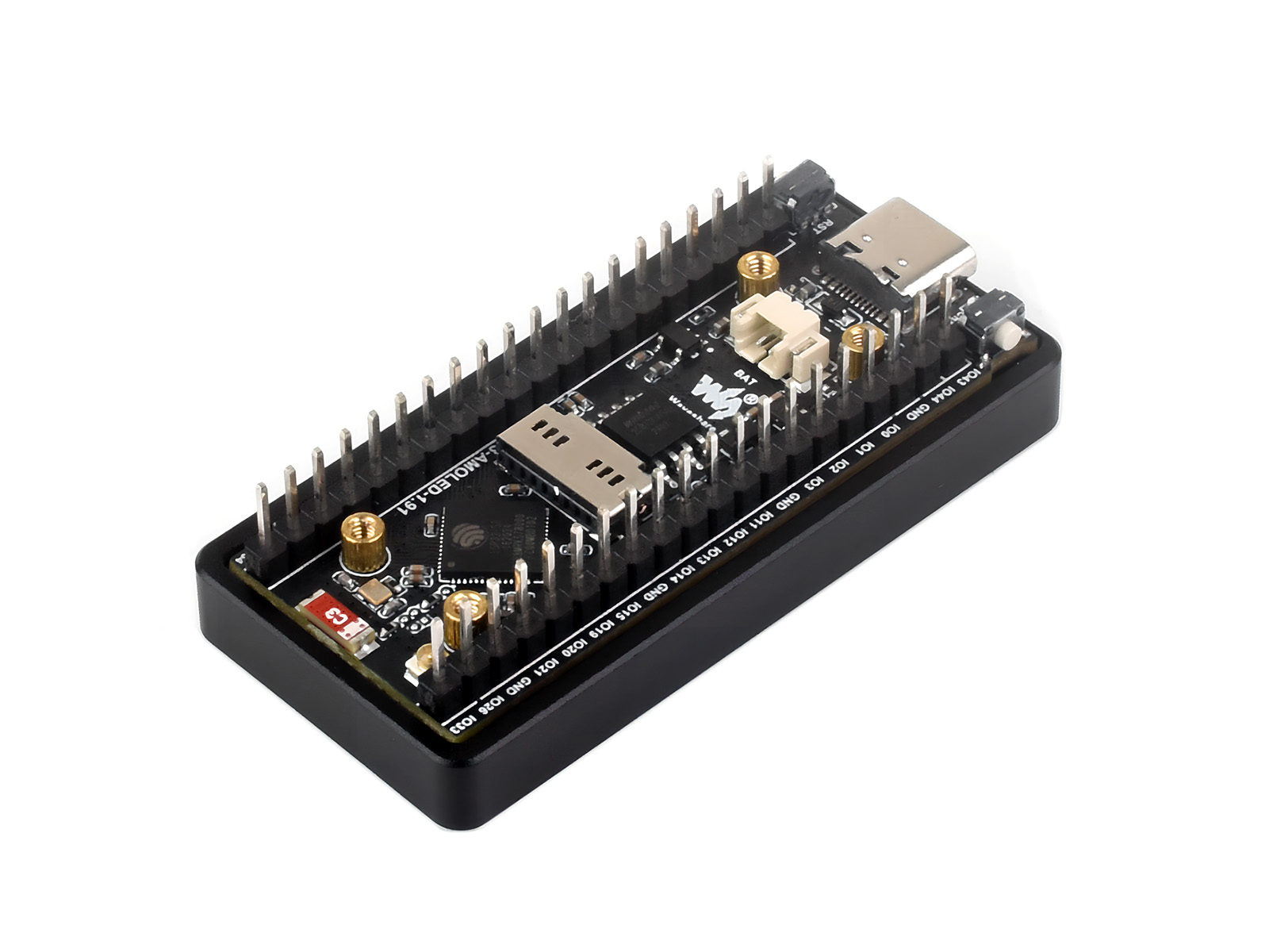 ESP32-S3 1.91inch AMOLED Displ - Lolin S3 ulasan dan harga