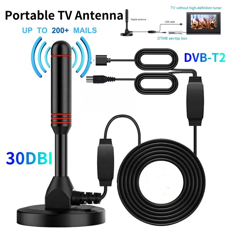 Portable HD TV Antenna Digital - Devkitc ulasan dan harga