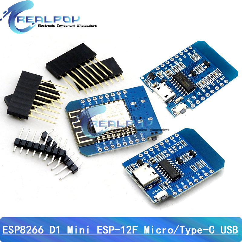 D1 Mini TYPE-C / MICRO ESP8266 - Nodemcuv2 ulasan dan harga