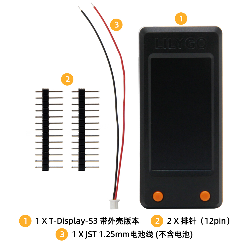 LILYGO T-Display-S3 1.9-Inch L - Lolin S3 ulasan dan harga