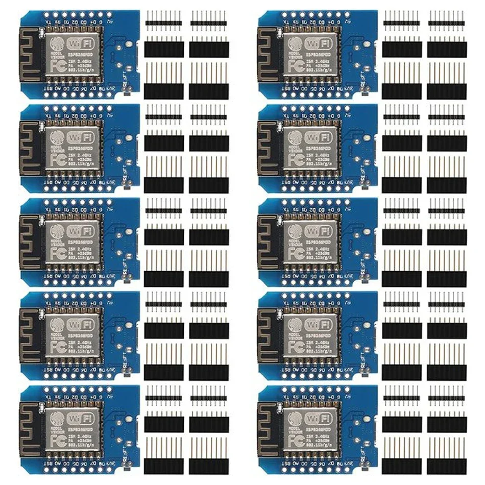 10pcs WeMos D1 Mini Pro V3.0 N - D1 Mini Pro ulasan dan harga