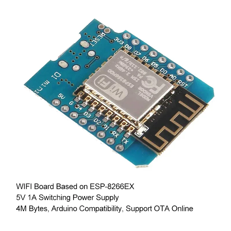 10pcs WeMos D1 Mini Pro V3.0 N - D1 Mini Pro ulasan dan harga