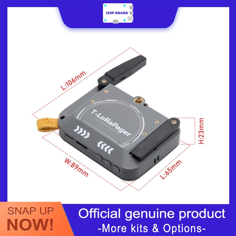 LILYGO T-LoRa Pager Handheld C - Lolin S3 ulasan dan harga