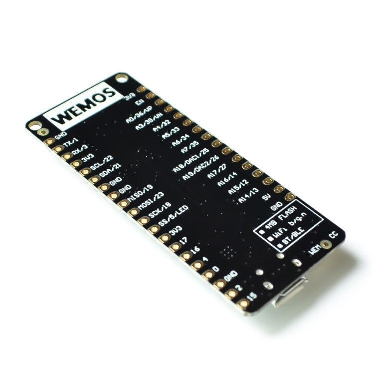 Wemos D1 V1 0 0 ESP32 WiFi Blu - Wemos D1 ulasan dan harga