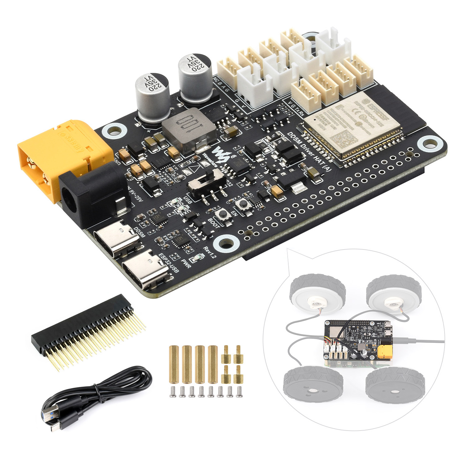 Waveshare Direct Drive Servo M - Waveshare Esp32 ulasan dan harga