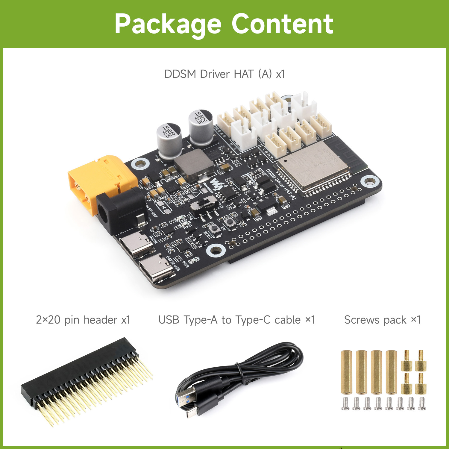 Waveshare Direct Drive Servo M - Waveshare Esp32 ulasan dan harga